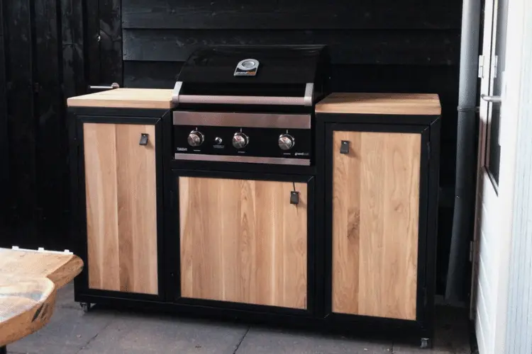 buitenkeuken – BBQ tafel – de maatwerk buitenkeuken