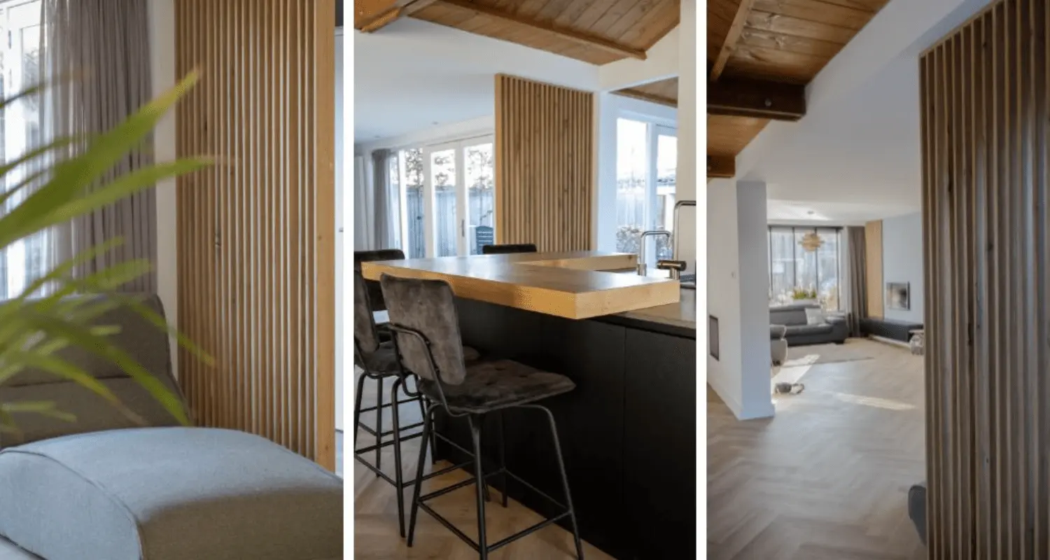 Rustiek eiken interieur, maatwerkproject van Weij Maatwerk en Interieur