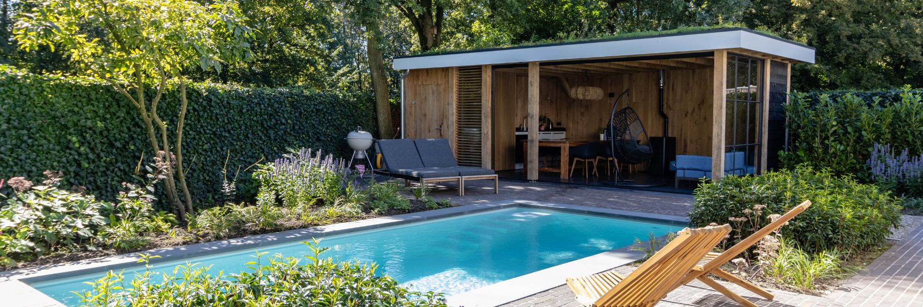Tuinkamer eikenhout