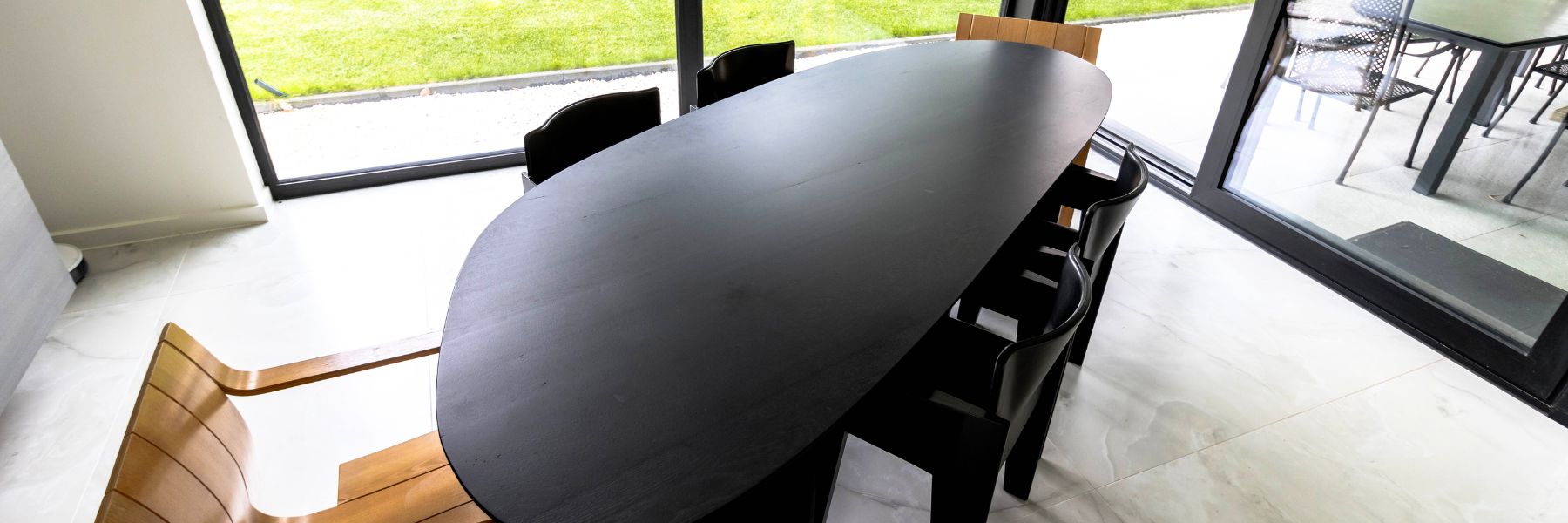 Organische eettafel
