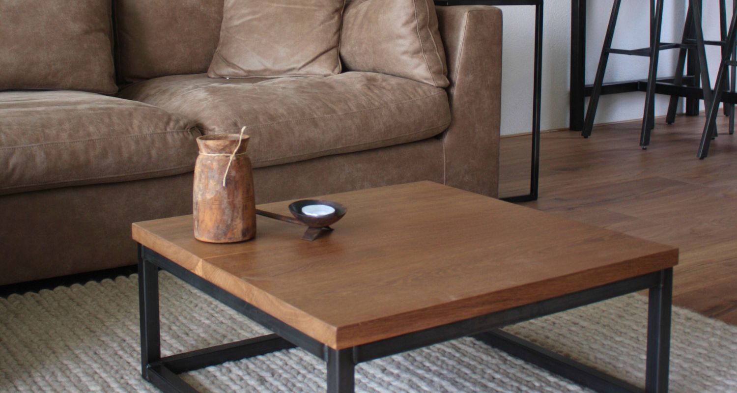 Vintage Oak + staal, maatwerkproject van Weij Maatwerk en Interieur