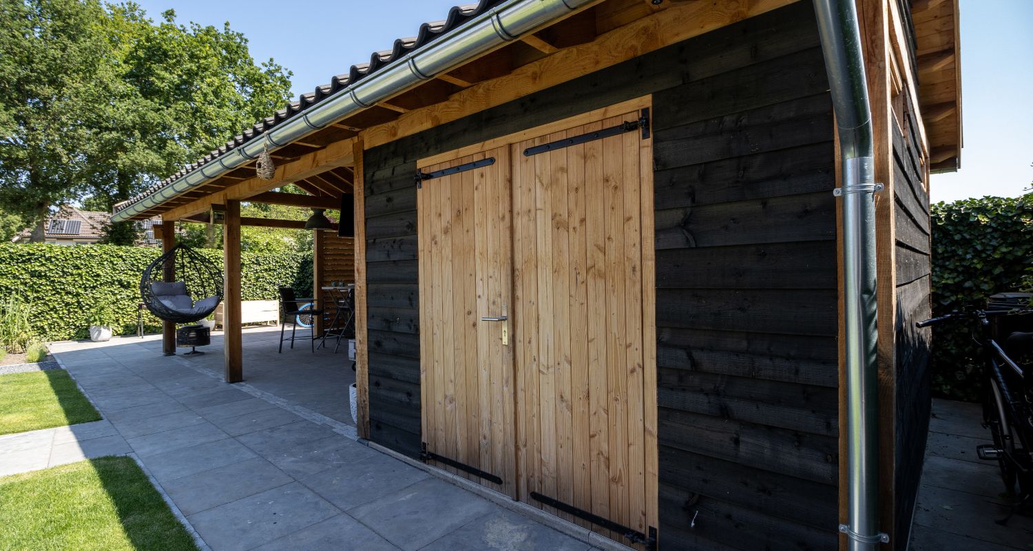 Bouwpakket overkapping, maatwerkproject van Weij Maatwerk en Interieur