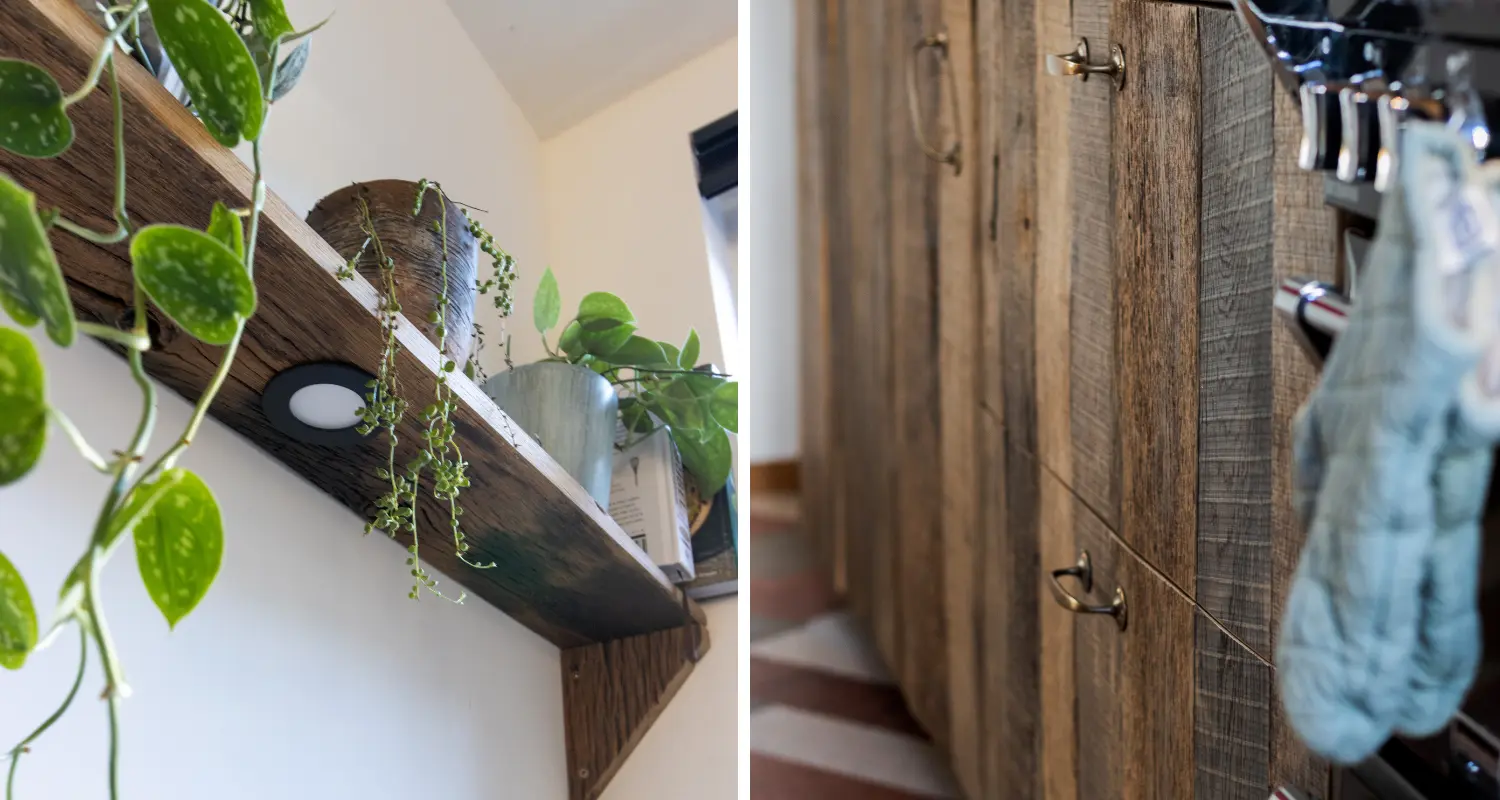 Robuust eiken keukenfronten, maatwerkproject van Weij Maatwerk en Interieur