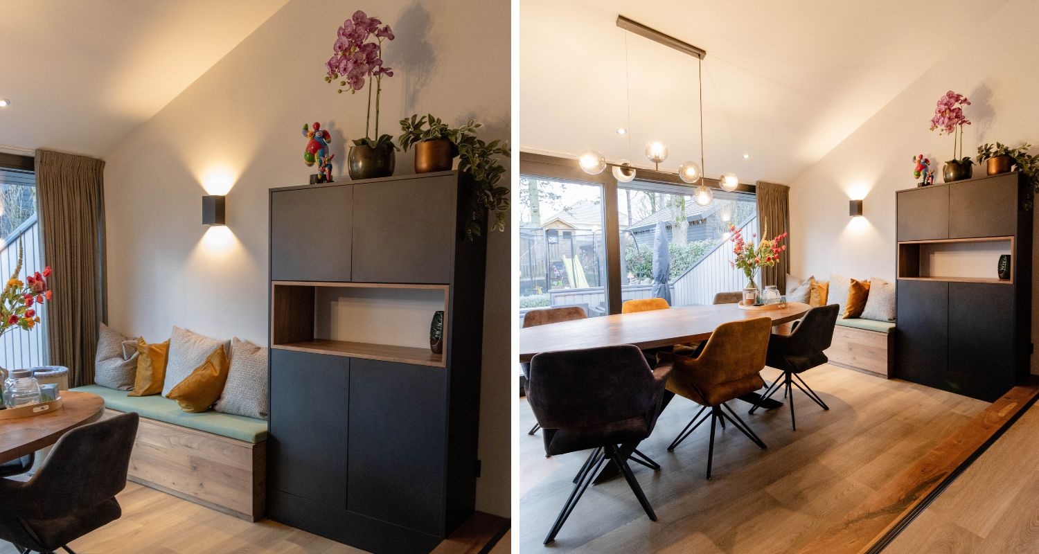 Modern wonen, maatwerkproject van Weij Maatwerk en Interieur