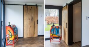 Barnwood schuifdeuren