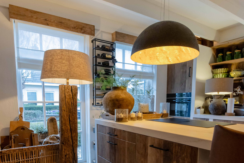 Barnwood keuken in Ibiza stijl, maatwerkproject van Weij Maatwerk en Interieur